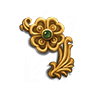 Lucky gold Brooch.png
