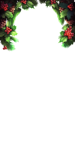 Holly garland frameBig.png