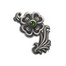 Lucky silver Brooch.png