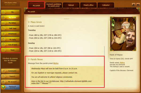 My parish Message of the priest.png